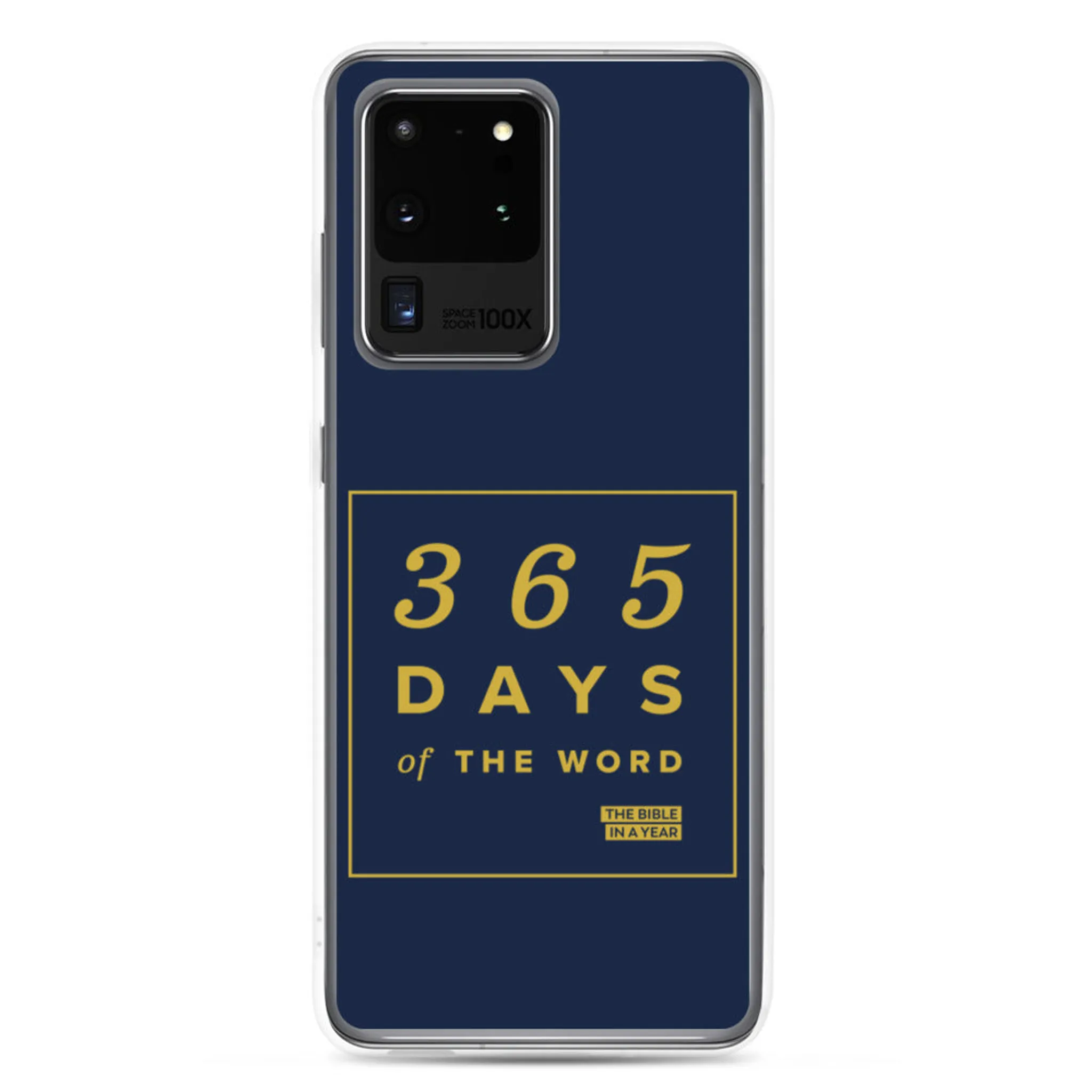 365 Days of the Word Bible in a Year Samsung Phone Case - Navy - Image 11