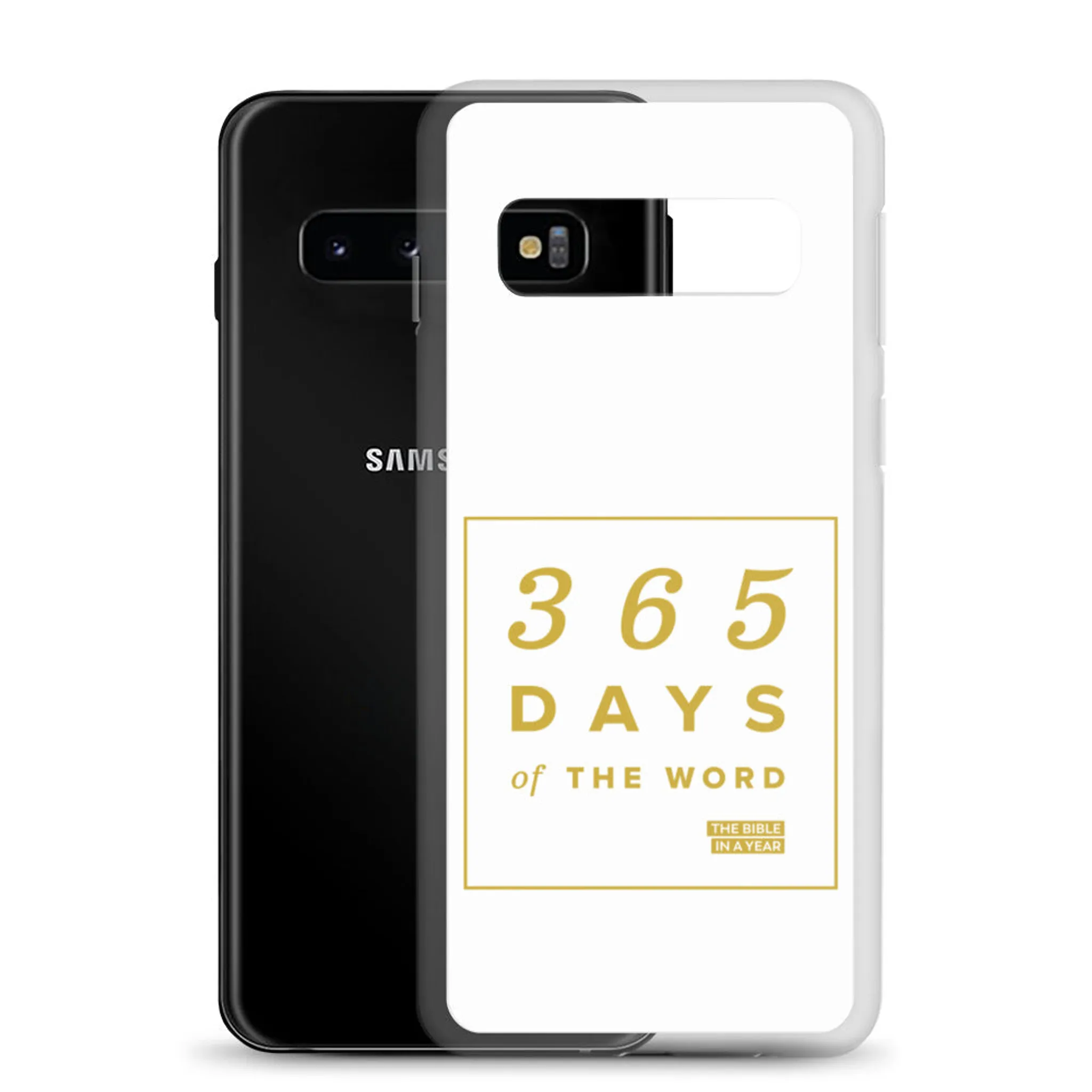 365 Days of the Word Bible in a Year Samsung Phone Case - Navy - Image 4