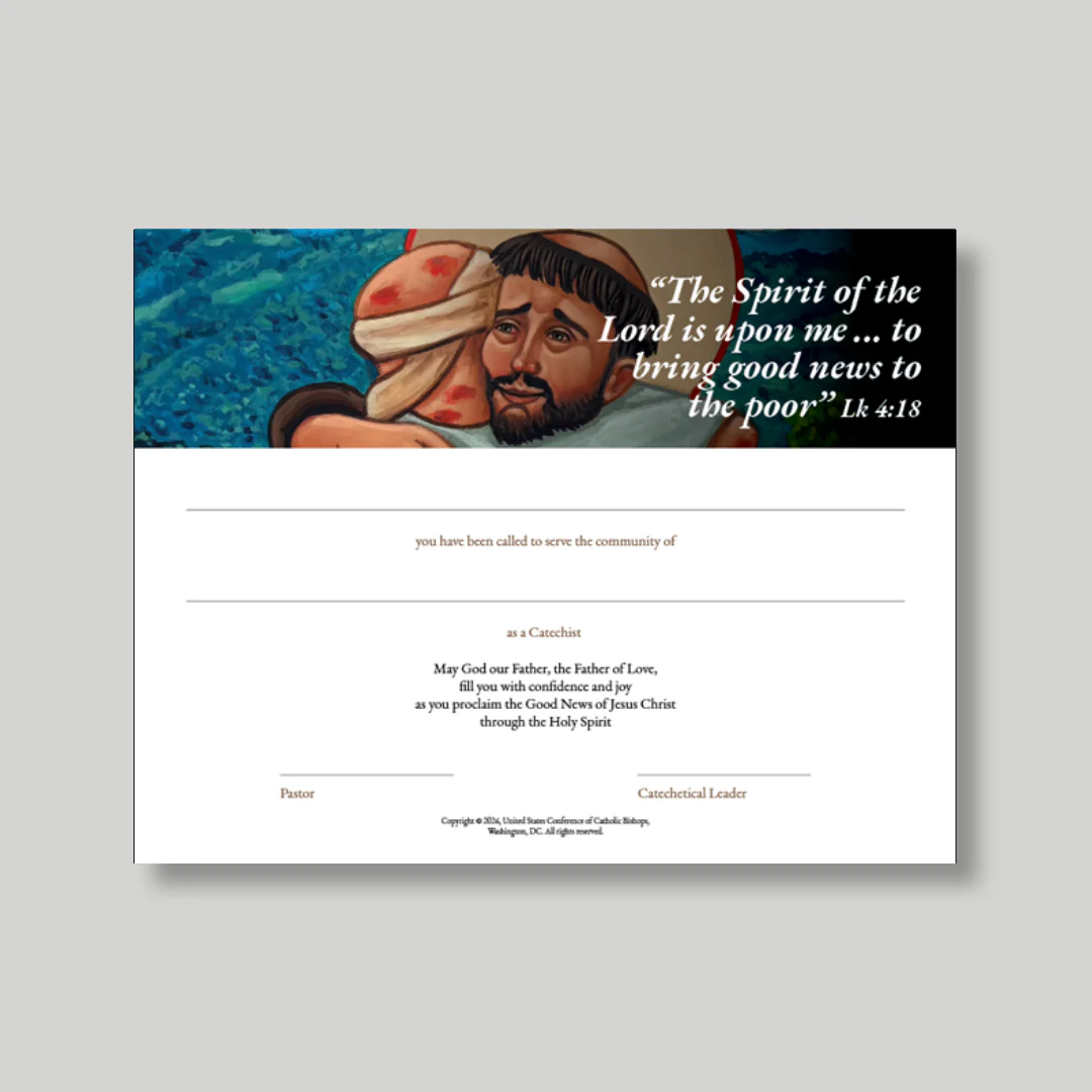 Catechetical Sunday Materials 2026 Certificates