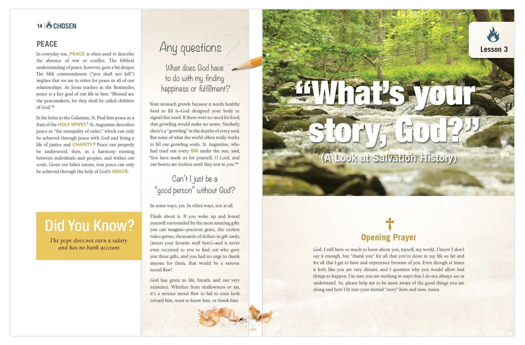 Chosen: This is Your Catholic Faith Student Workbook with Digital Access - Image 2
