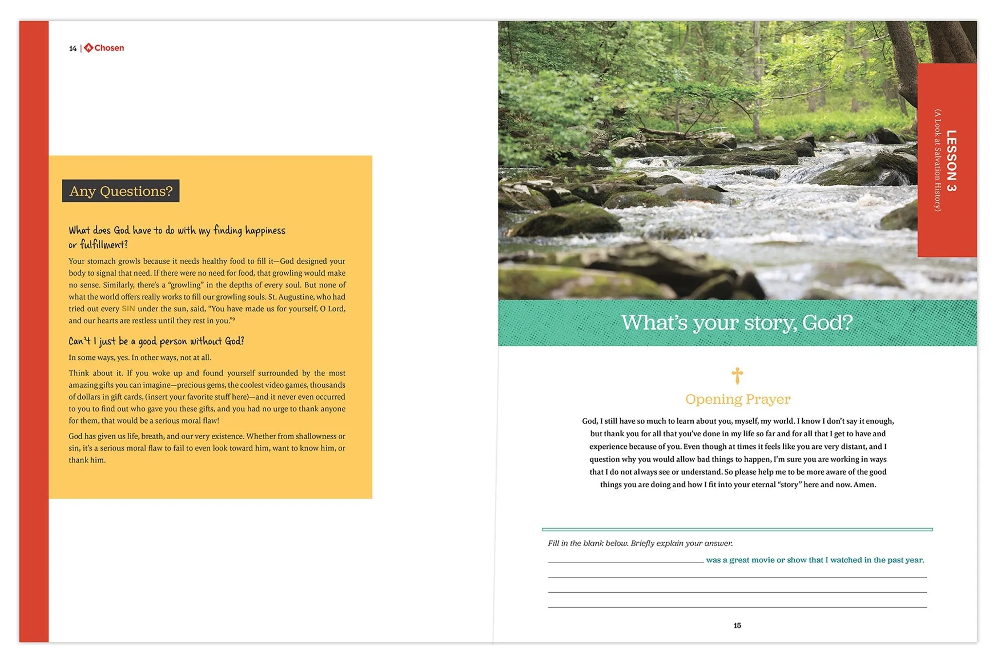 Chosen: Confirmation: Student workbook - Image 3