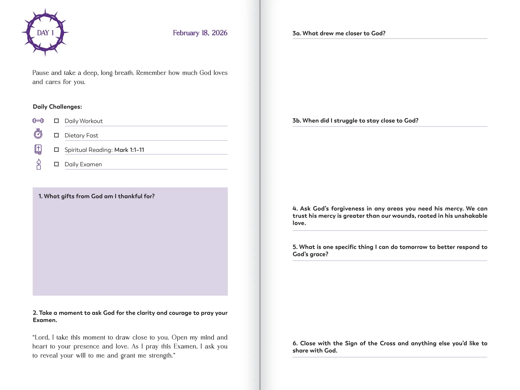 Crux: A Lenten Journey of Surrender Journal - Image 15