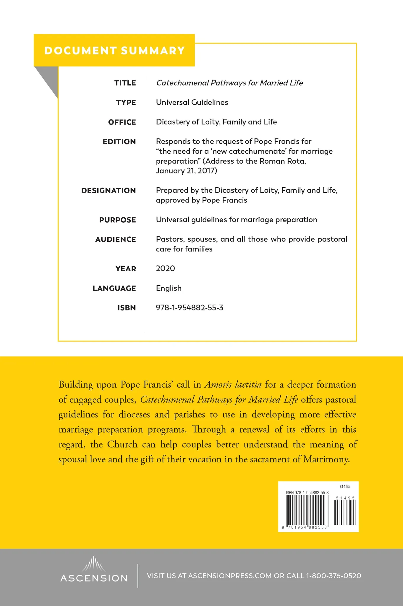 Catechumenal Pathways for Married Life: Pastoral Guidelines for Local Churches - Image 3
