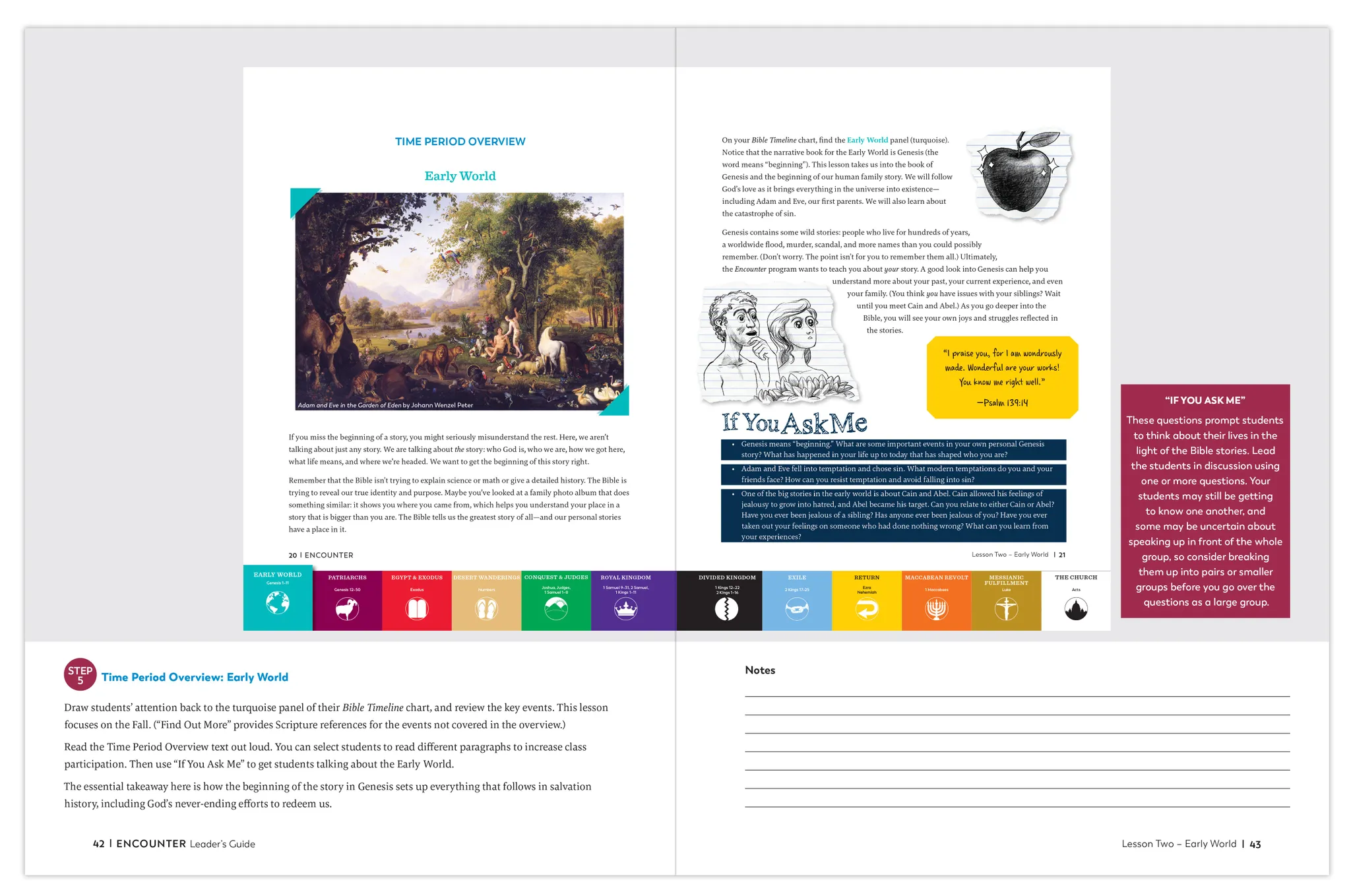 Encounter: The Bible Timeline for Middle School, Leader's Guide (Includes Online Leader's Access) - Image 2