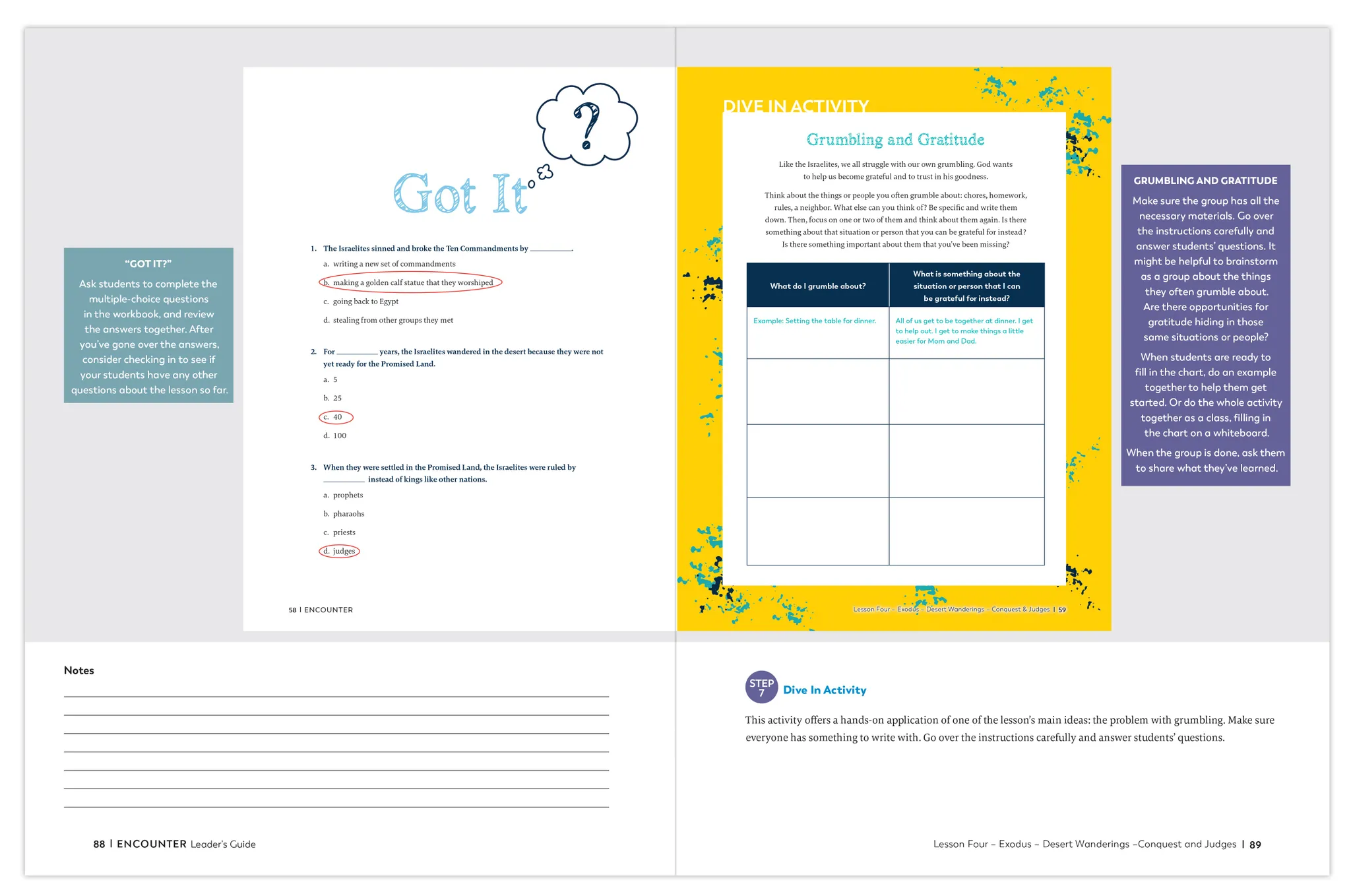 Encounter: The Bible Timeline for Middle School, Leader's Guide (Includes Online Leader's Access) - Image 4