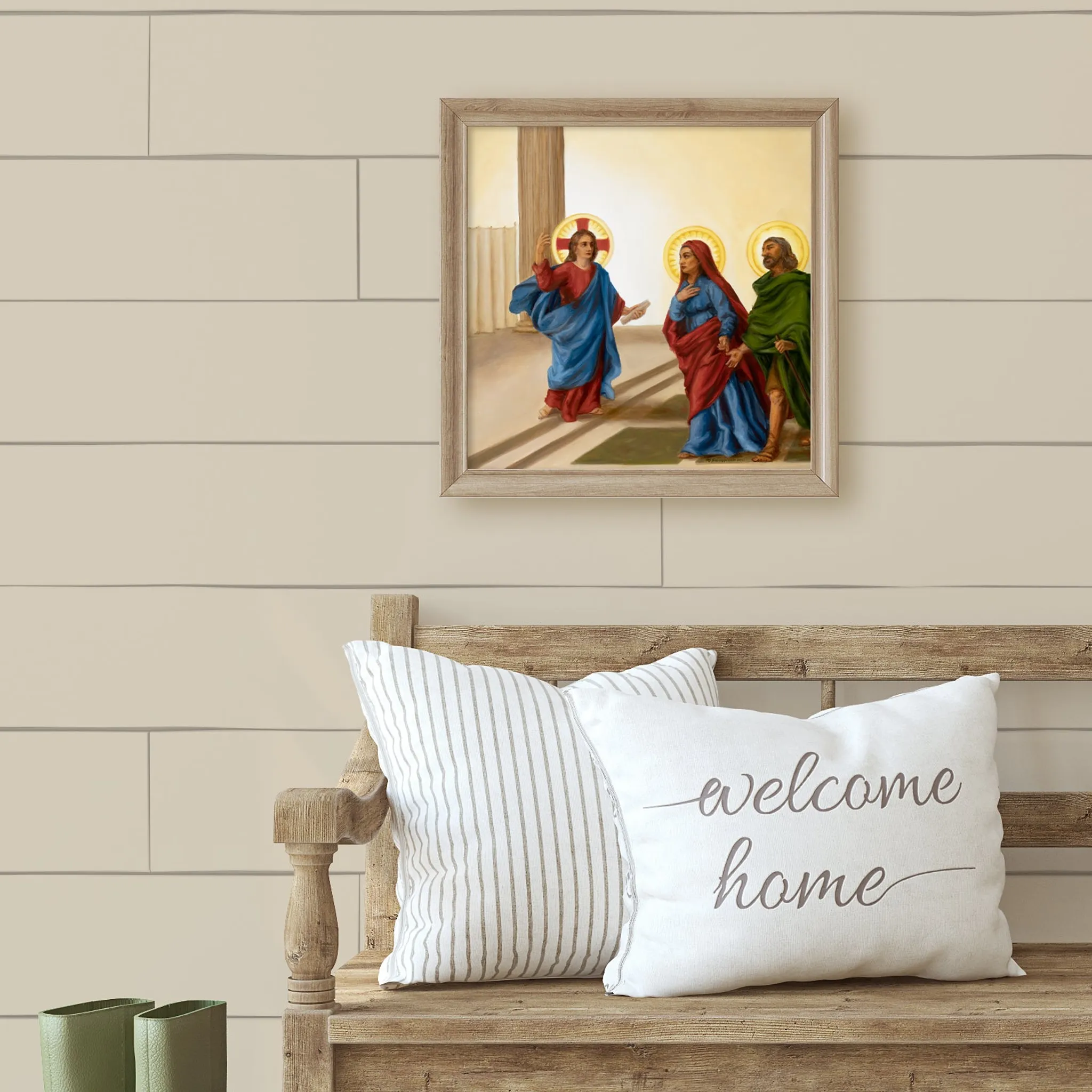 Fine Art Print - The Finding in the Temple (12x12) - Image 3