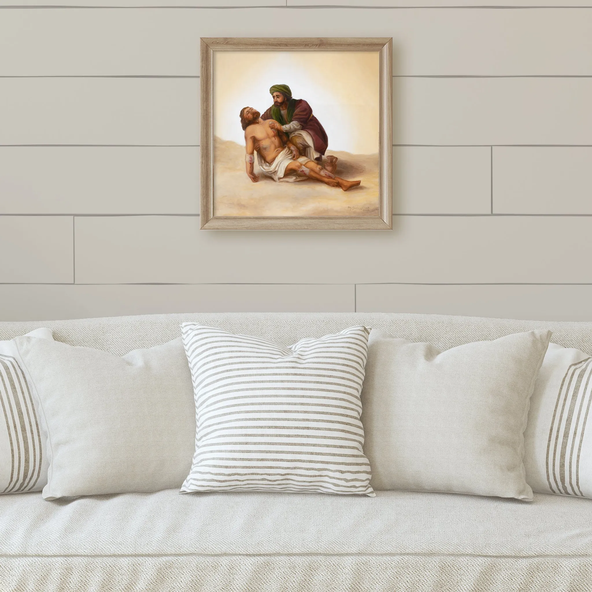 Fine Art Print - The Good Samaritan (12x12) - Image 3