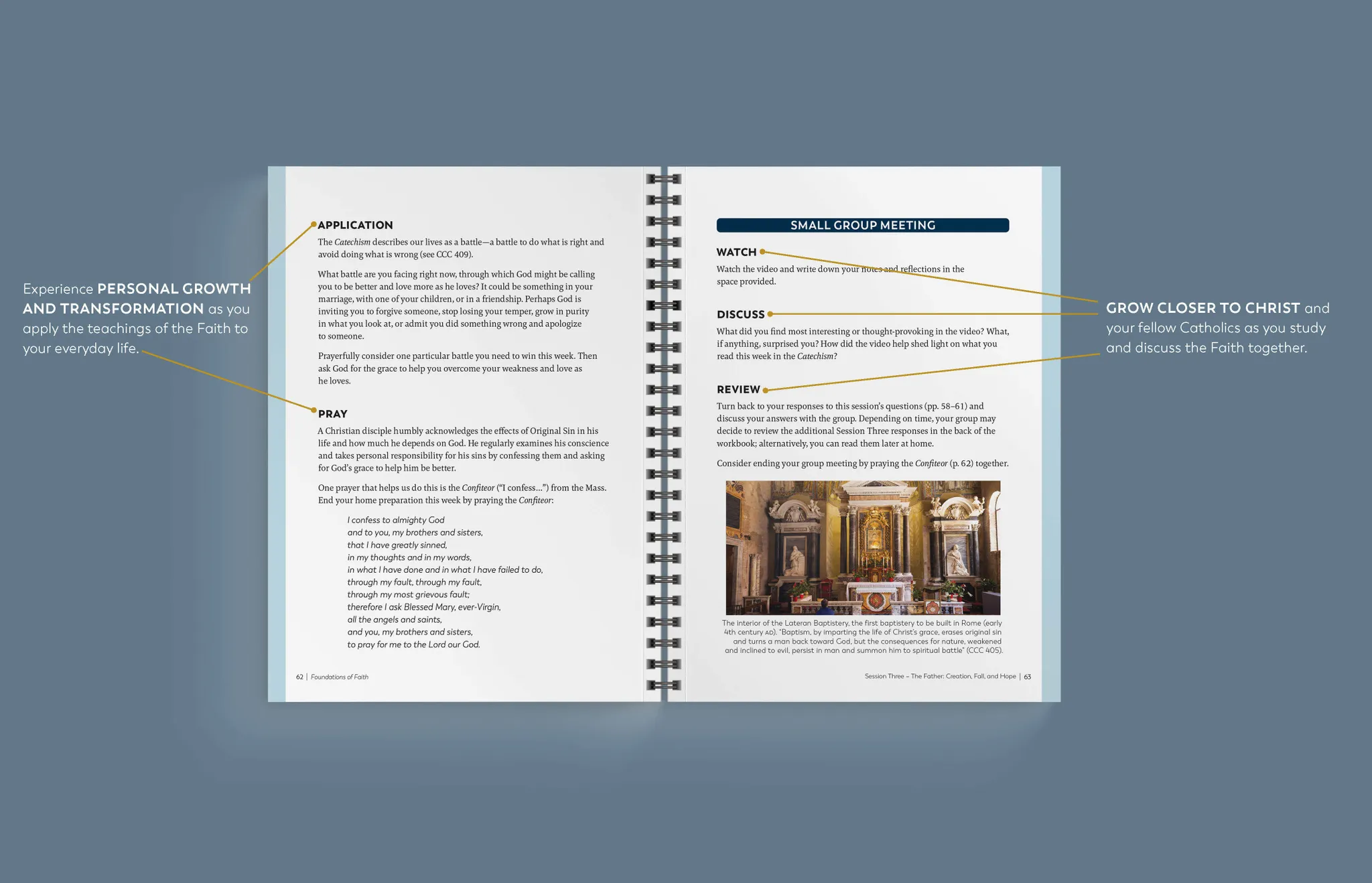 Foundations of Faith: A Journey Through the Catechism of the Catholic Church, Study Set - Image 3