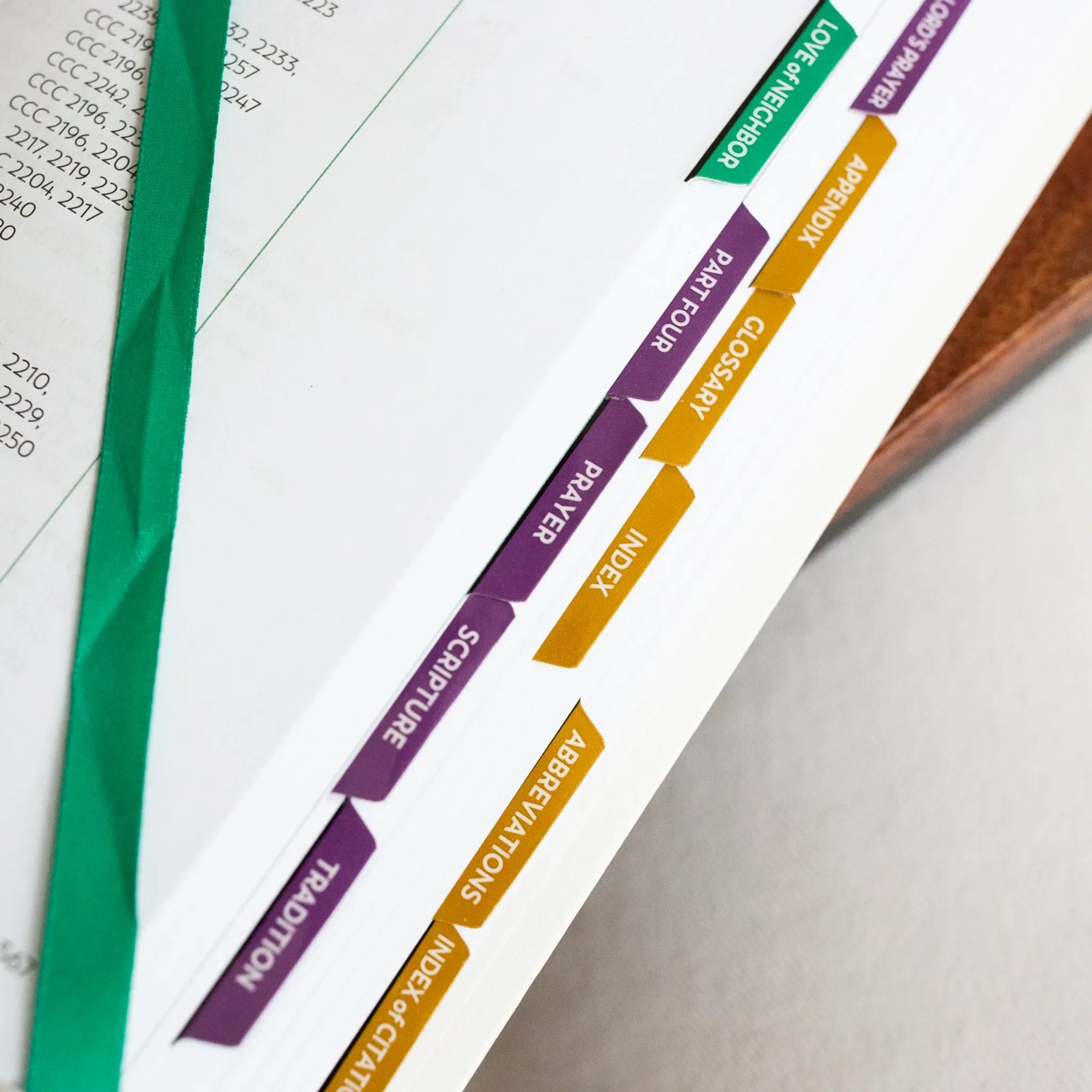 Foundations of Faith Catechism of the Catholic Church Indexing Tabs - Image 6