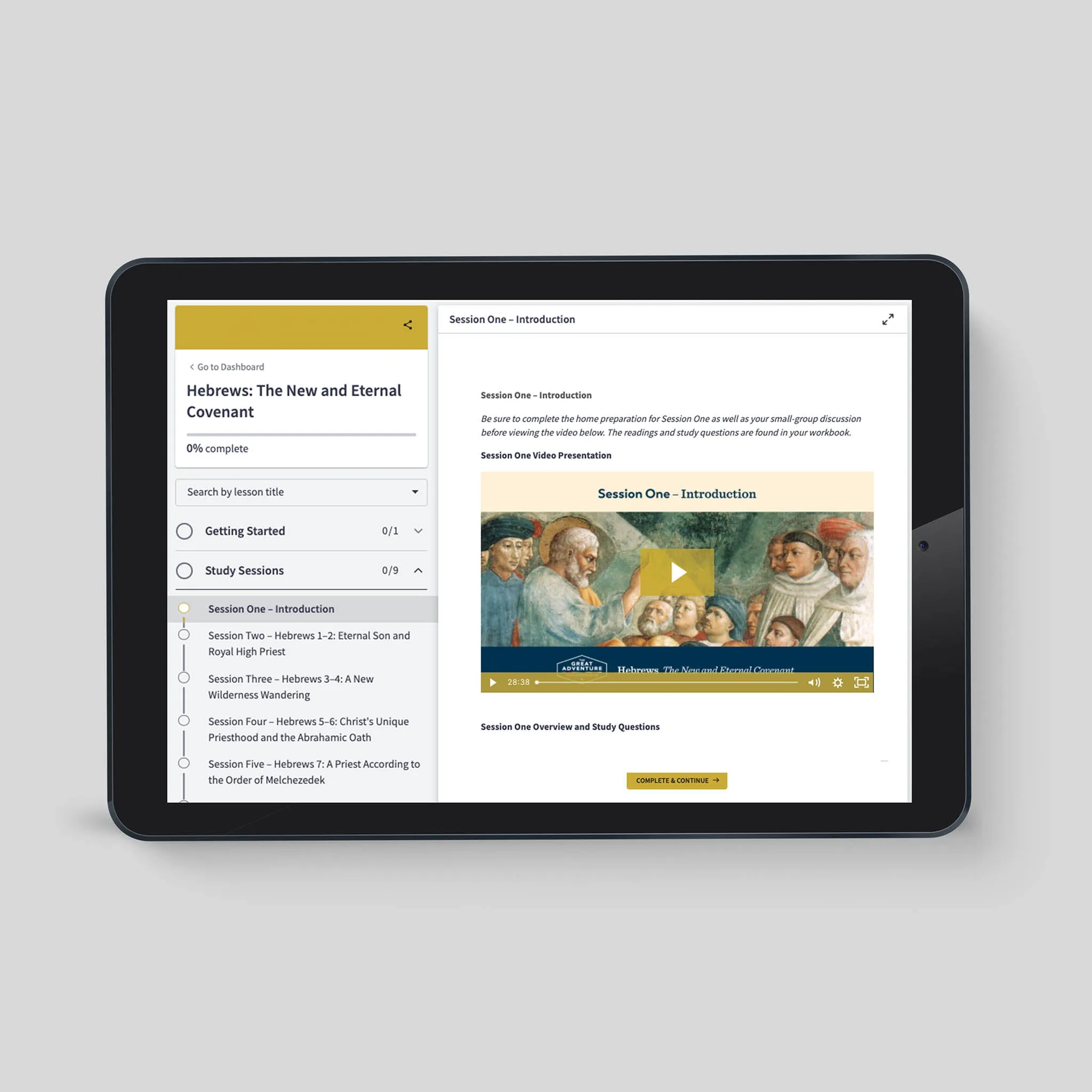 Hebrews: The New and Eternal Covenant Online Access