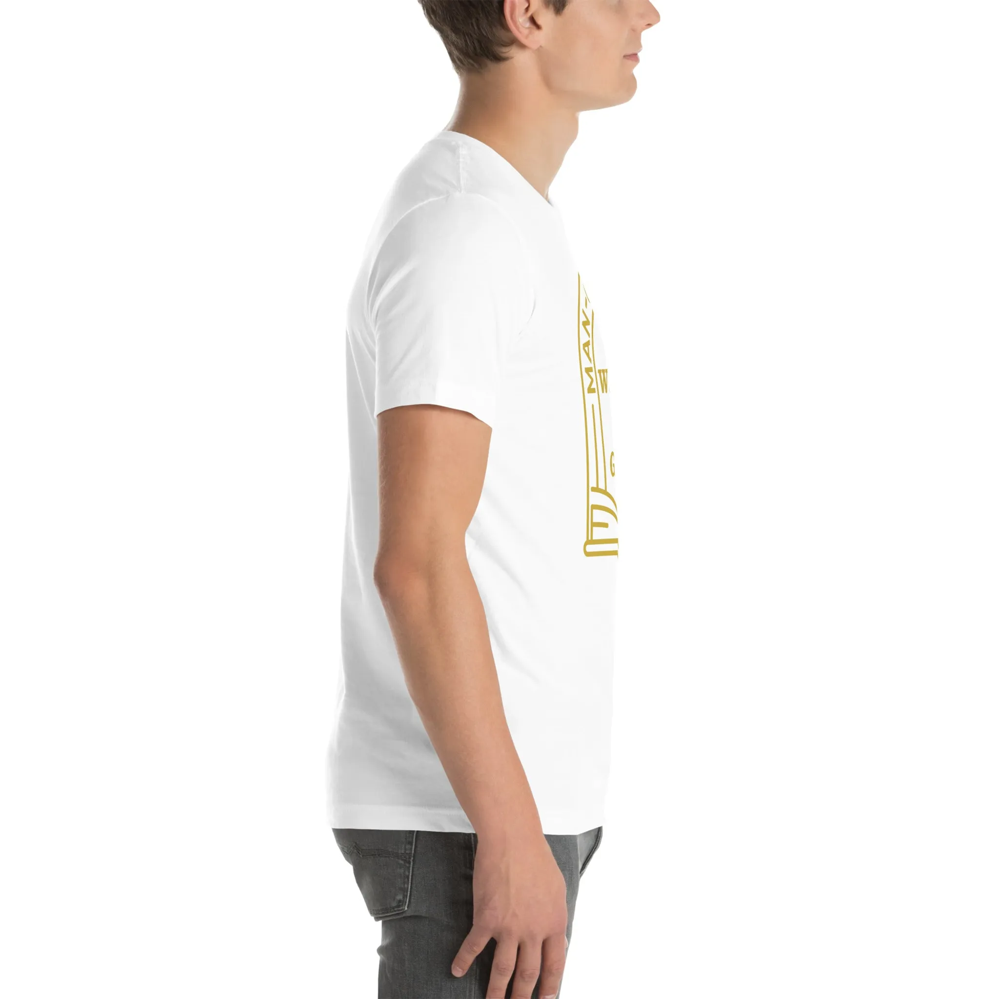"Man Oh Man" / Bible in a Year Crew T-Shirt - Image 11