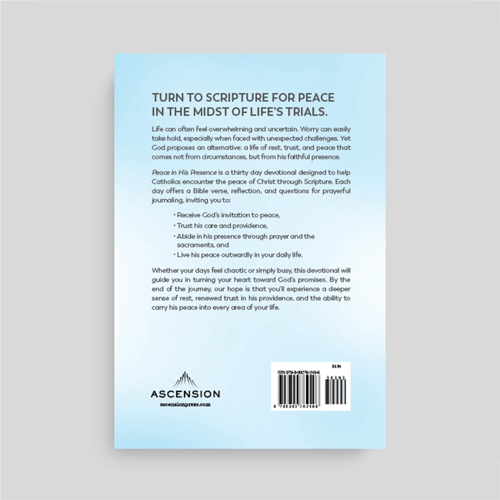 Peace in His Presence: A 30-Day Journey to Finding Peace and Trust in Scripture - Image 2