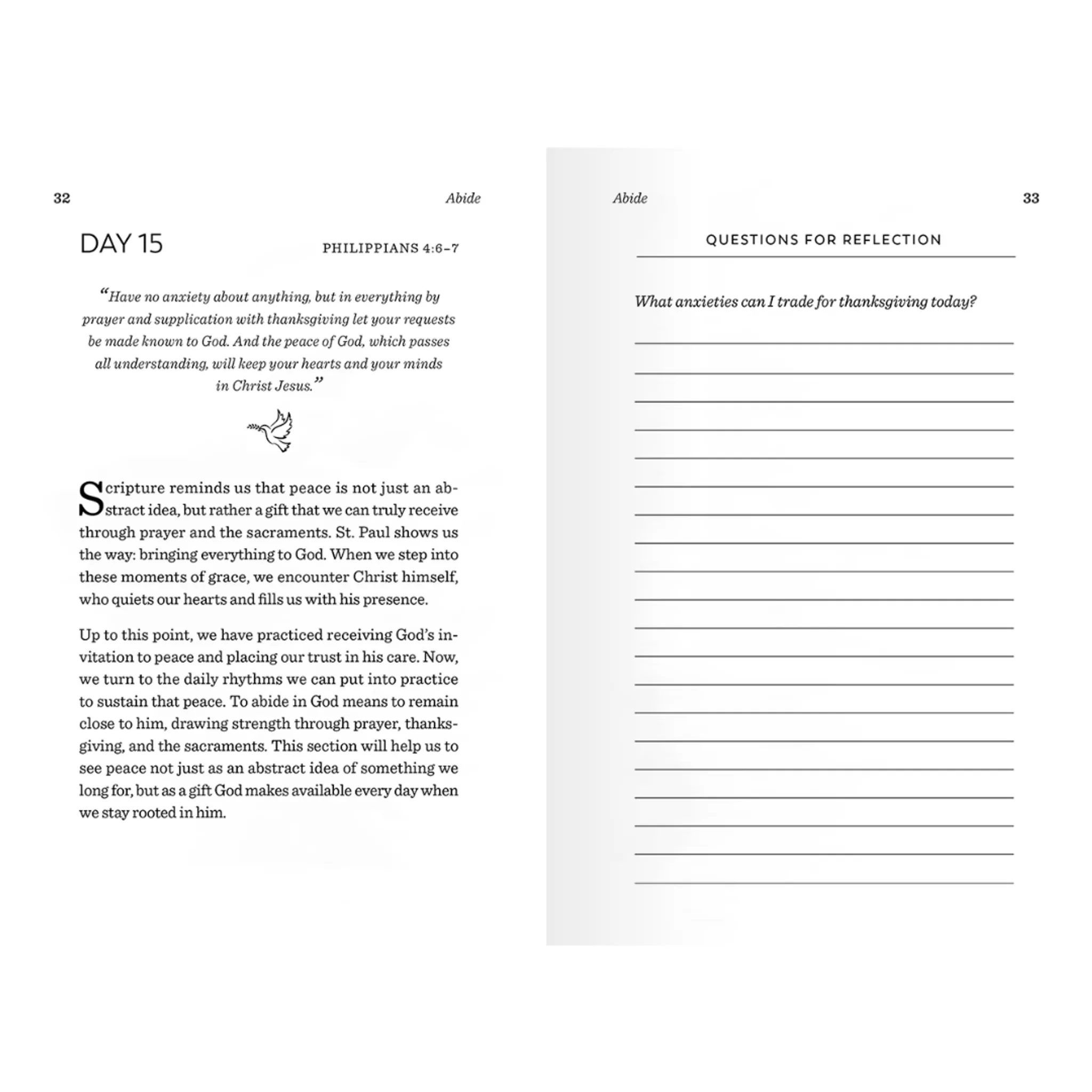 Peace in His Presence: A 30-Day Journey to Finding Peace and Trust in Scripture - Image 5