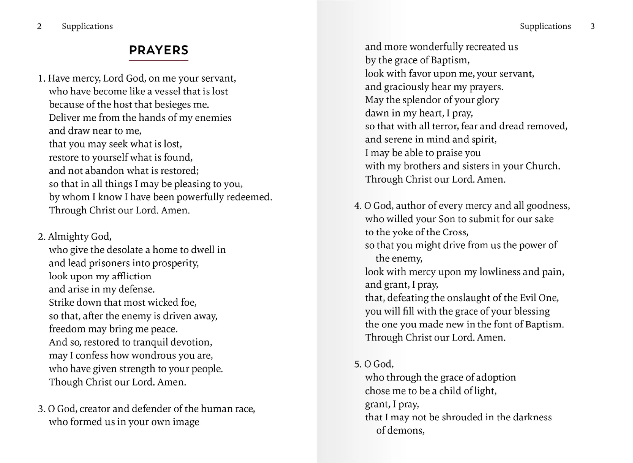 Prayers to Protect Us: A Collection of Prayers, Litanies, Hymns, and Readings - Image 7
