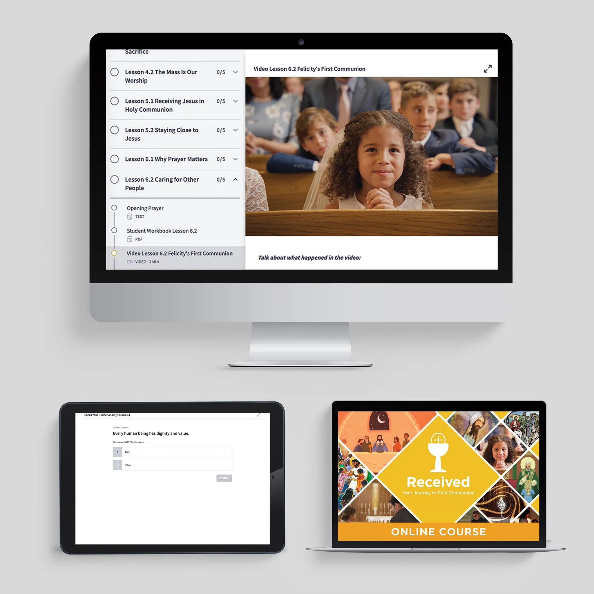Received Second Edition: Your Journey to First Communion Online Course - Image 2