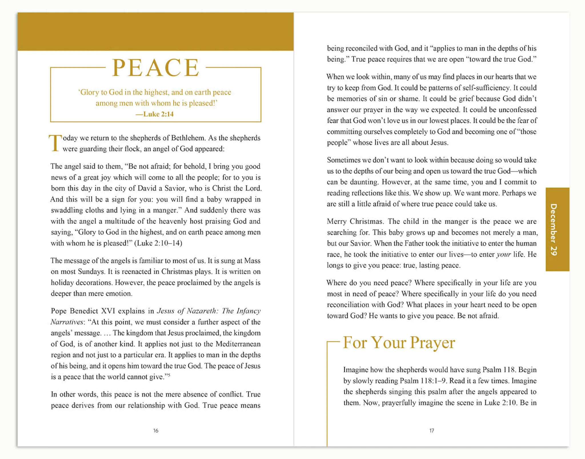Rejoice and Be Glad, A Journey Through Christmas with the Holy Family, Journal - Image 5