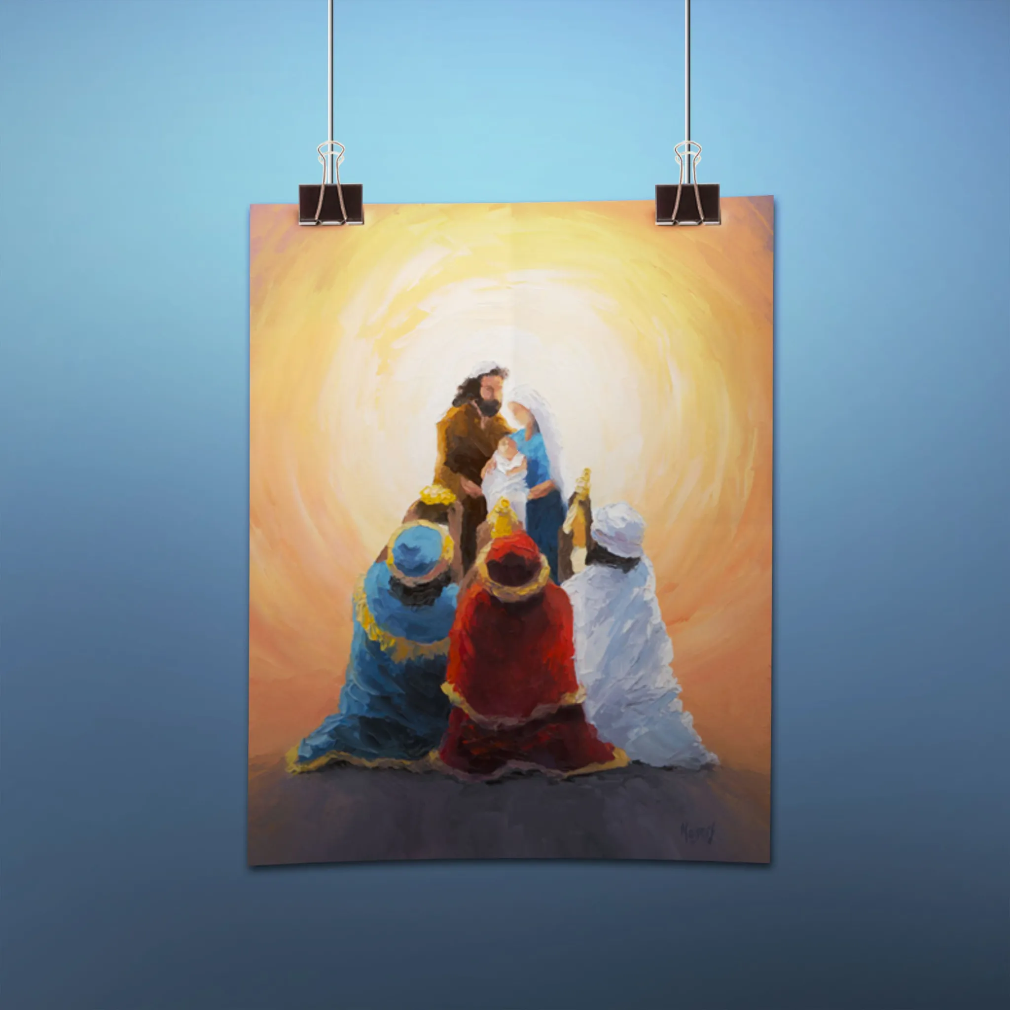 (Archived) Rejoice! Fine Art Print: Adoration of the Magi