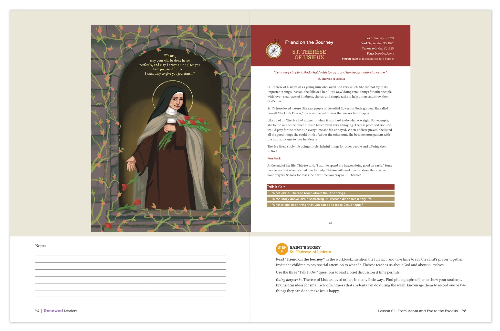 Renewed Second Edition: Your Journey to First Reconciliation Leader's Guide (Includes Online Leader's Access) - Image 9