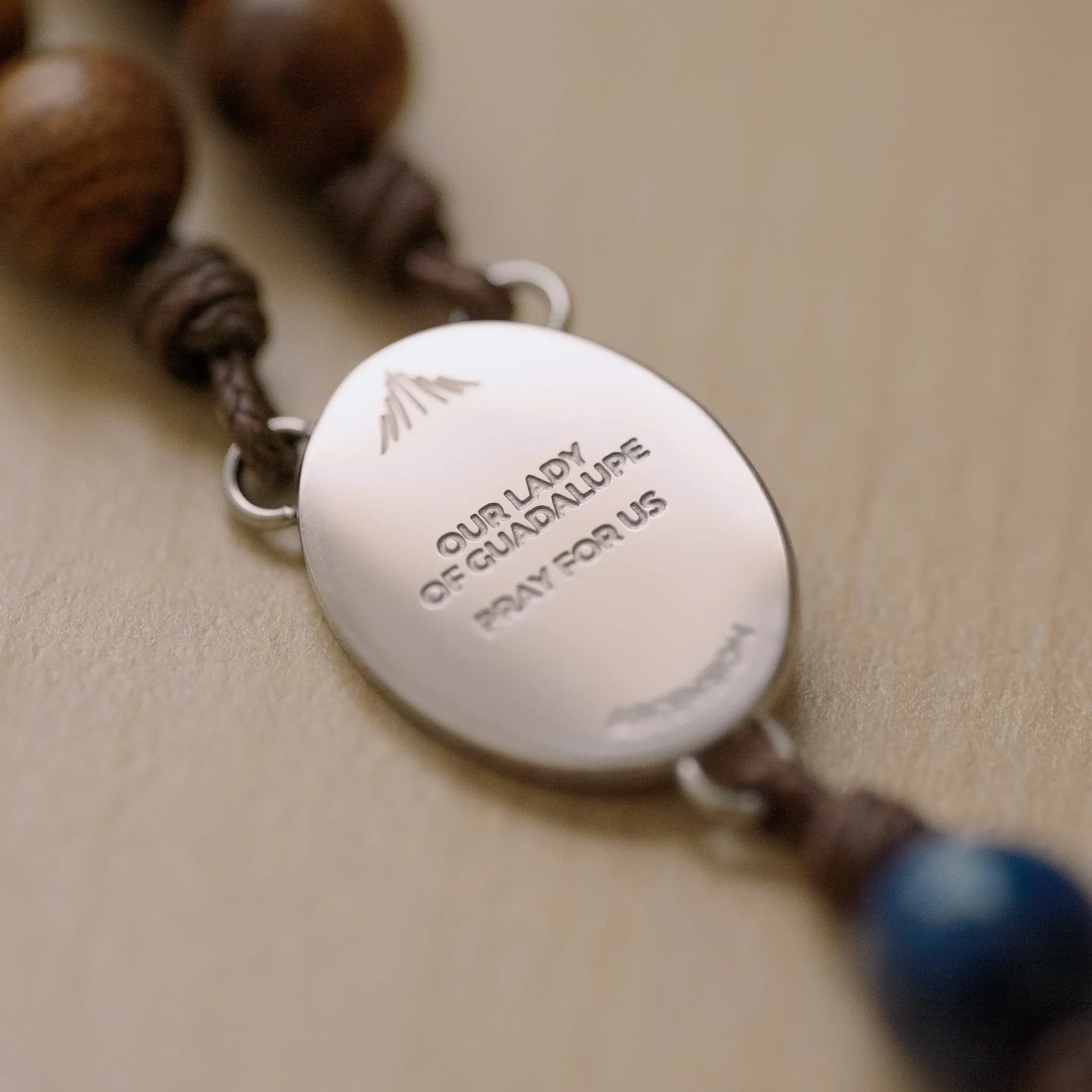 The Rosary in a Year Rosary: 5 Decade Wood/Gemstone - Image 4