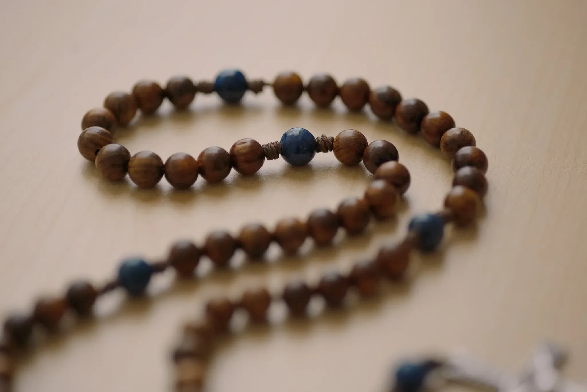 The Rosary in a Year Rosary: 5 Decade Wood/Gemstone - Image 5