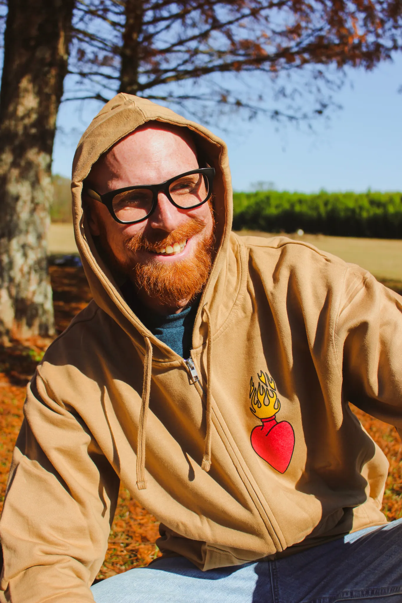 "Our Hearts Are Restless" / St. Augustine Hoodie - Image 8