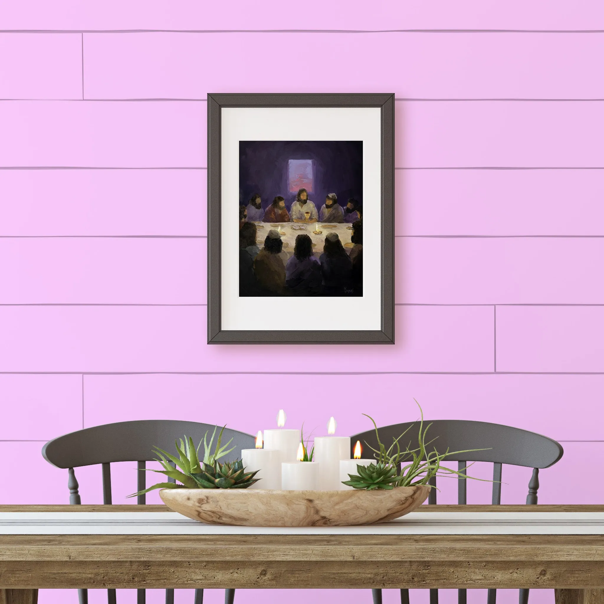 The Ascension Lenten Companion Art Prints: He Took the Cup - Image 2
