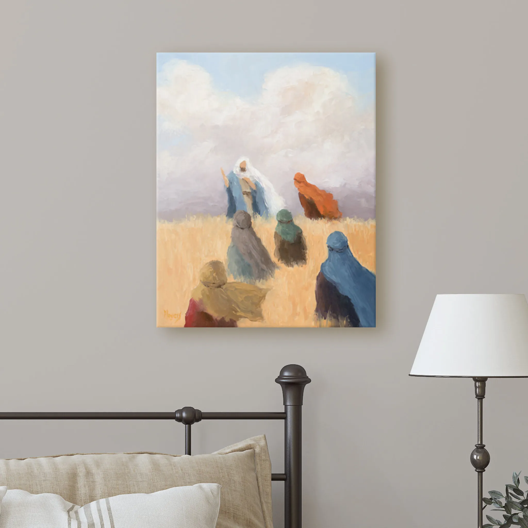 (Archived) The Ascension Lenten Companion, Fine Canvas Art Prints: He Said to Them - Image 3