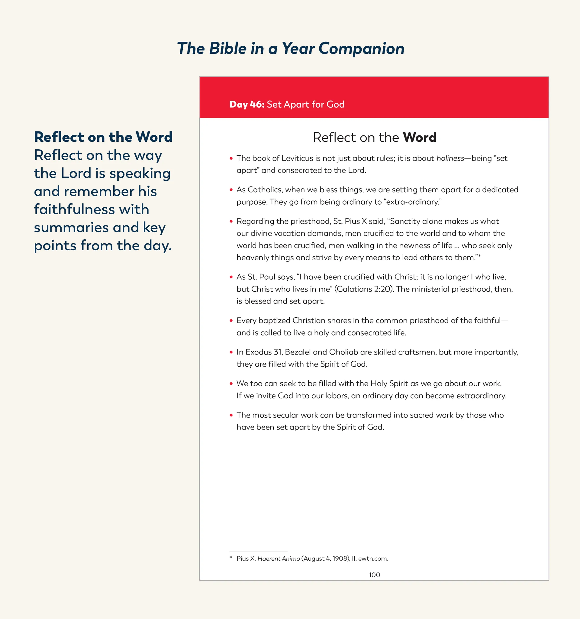 The Bible in a Year Companion, Volume I - Image 10