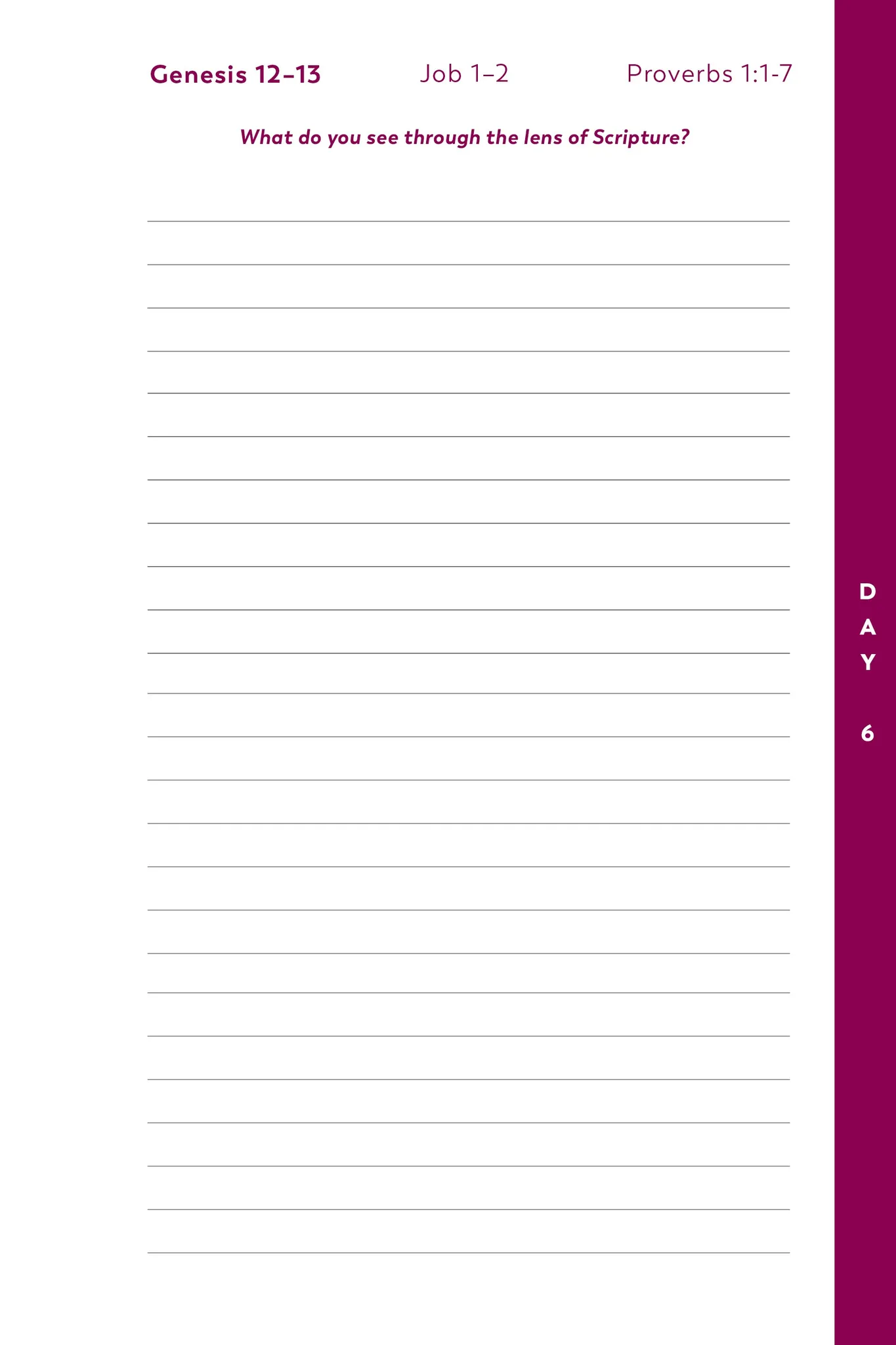 The Bible in a Year Notebook, 2nd Edition - Image 5