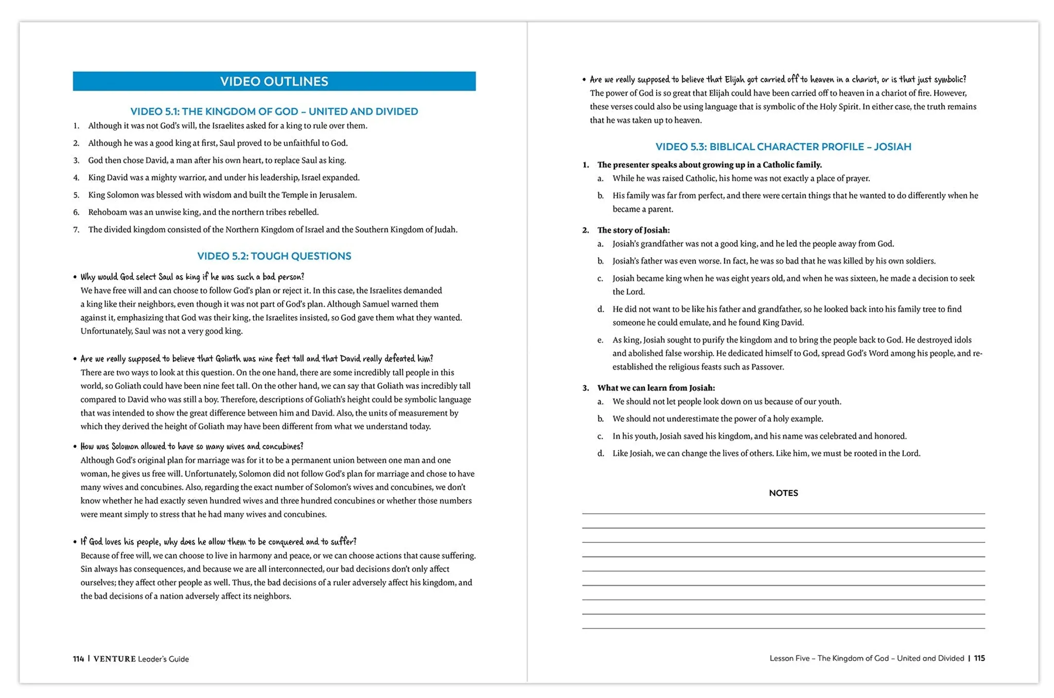 Venture: The Bible Timeline for High School, Leader's Guide with Digital Access - Image 2