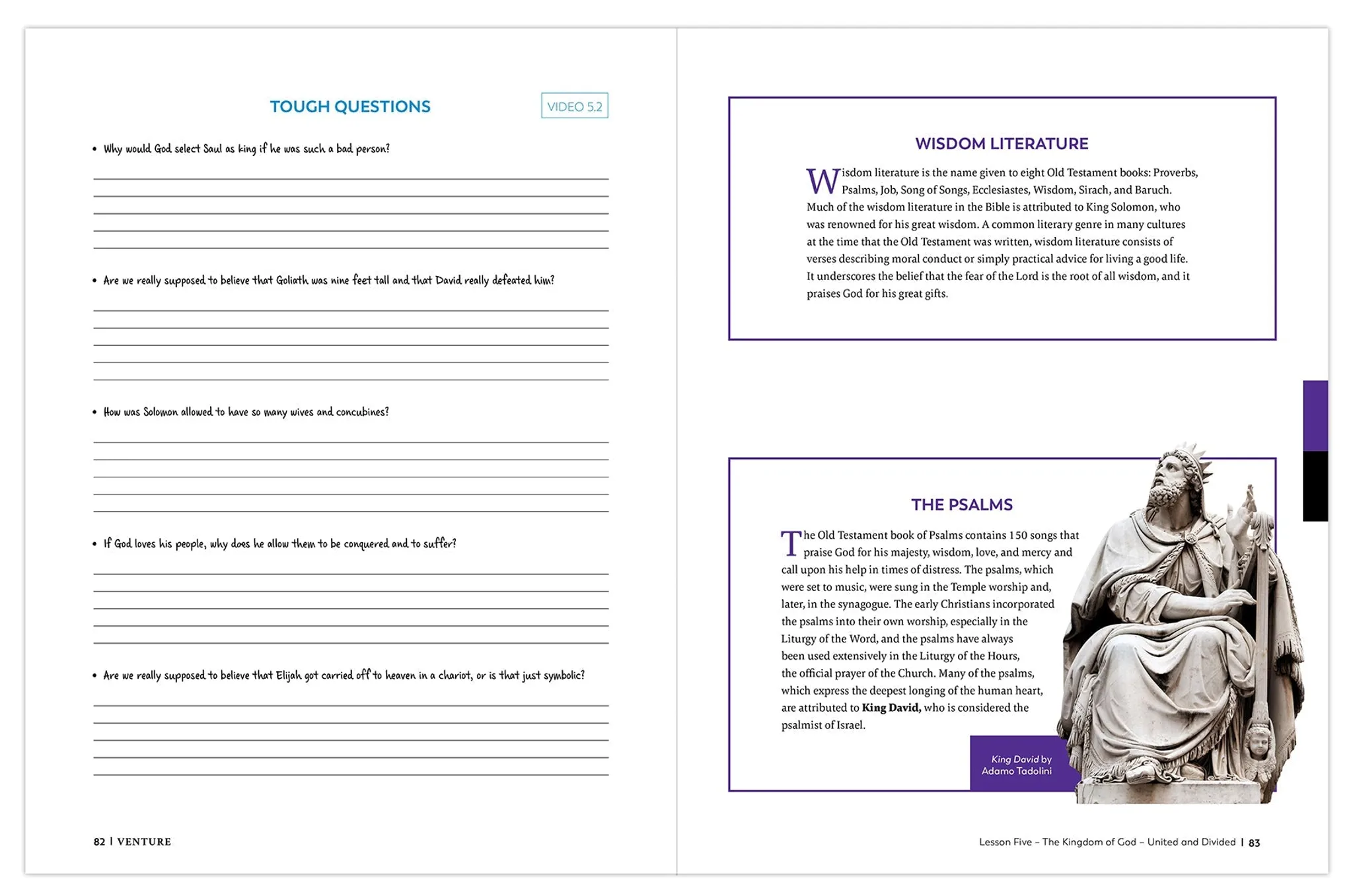 Venture: The Bible Timeline for High School, Student Pack - Image 7